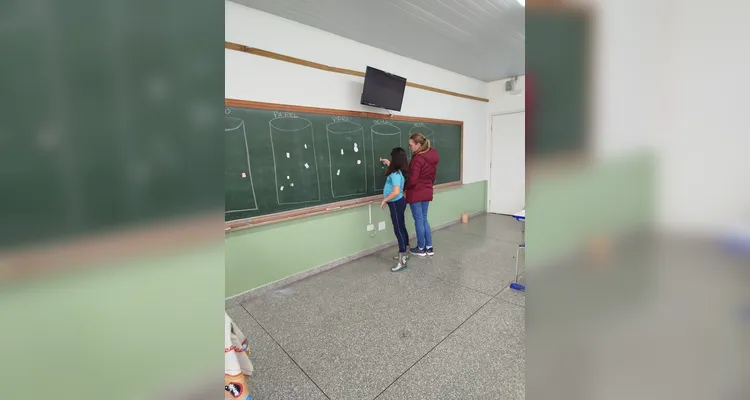 Veja alguns registros do trabalho em sala de aula.