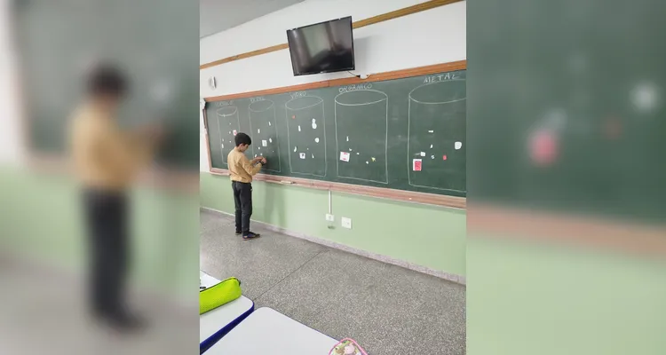 Veja alguns registros do trabalho em sala de aula.