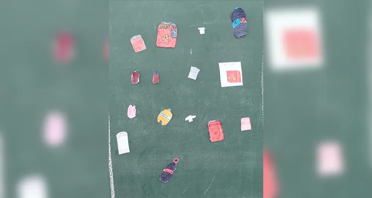Veja alguns registros do trabalho em sala de aula.