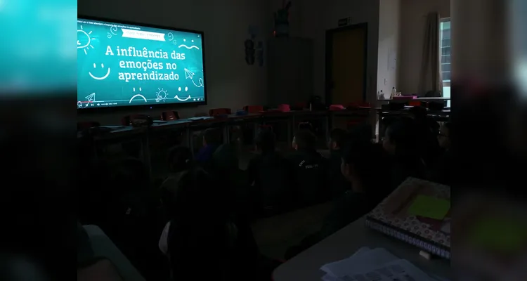 Proposta em sala de aula trouxe engajamento e reflexão sobre as variadas sensações.