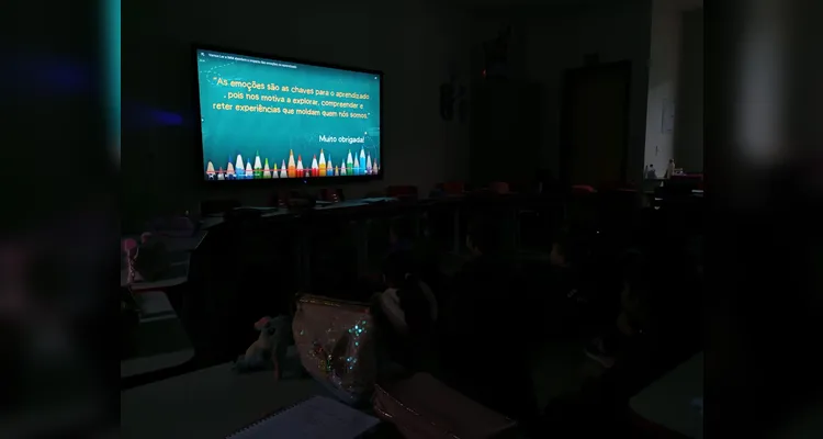 Proposta em sala de aula trouxe engajamento e reflexão sobre as variadas sensações.
