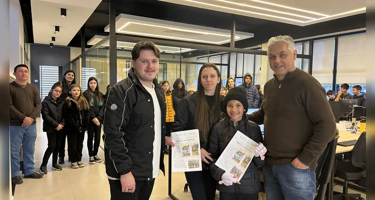 Confira como foi a visita dos educandos.