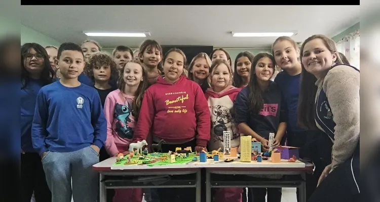 Educandos puderam protagonizar bela produção sobre a temática.