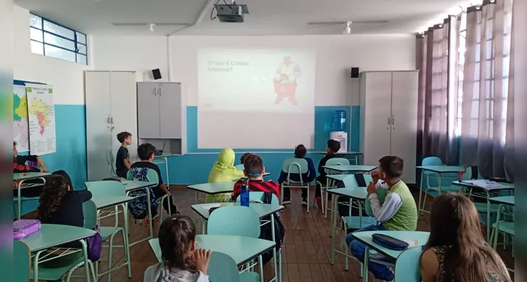 Confira os registros do trabalho dentro e fora da sala de aula.