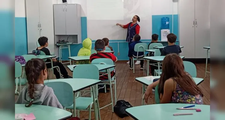 Confira os registros do trabalho dentro e fora da sala de aula.