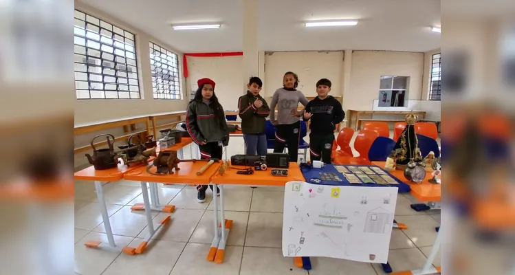 Veja a série de registros da exposição realizada pelos estudantes.