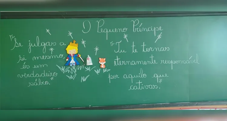 Confira os trabalhos produzidos pelos educandos em sala de aula.