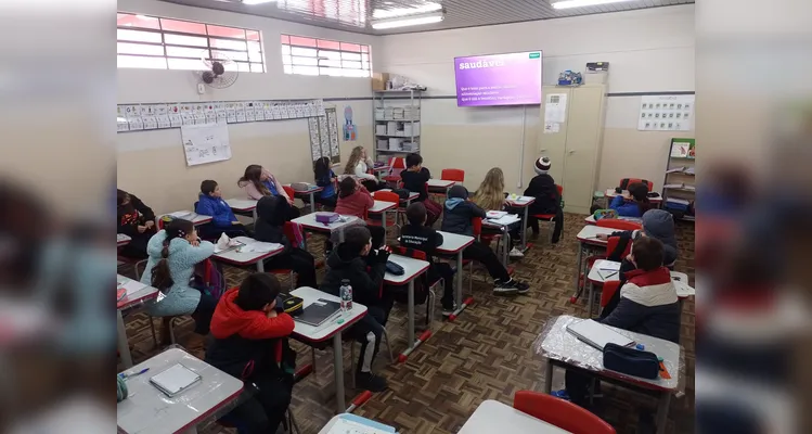 Veja como ficaram os pratos dos alunos e quais ações práticas foram desenvolvidas na escola.