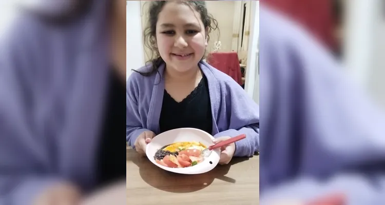 Veja como ficaram os pratos dos alunos e quais ações práticas foram desenvolvidas na escola.