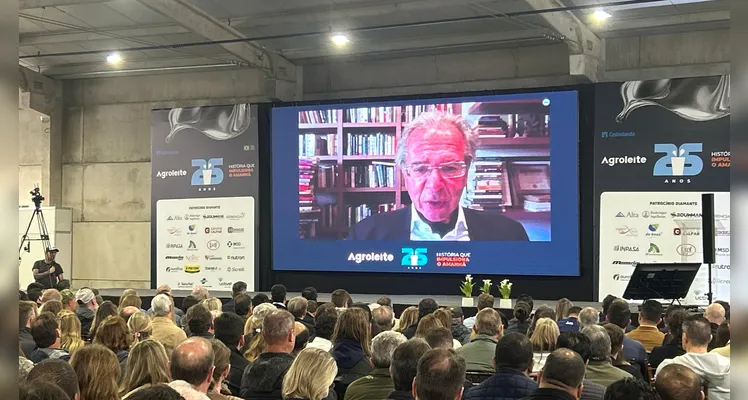 Paulo Guedes cancela participação presencial na Agroleite por problemas técnicos