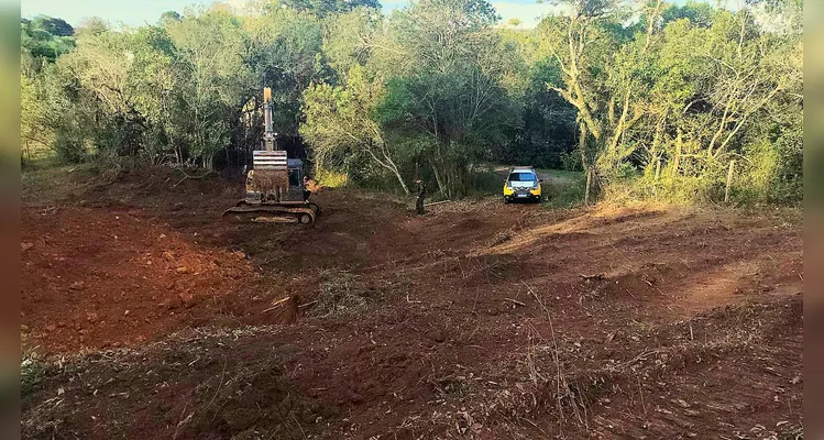 Destruição em área preservada em São João do Triunfo mobiliza PM Ambietal