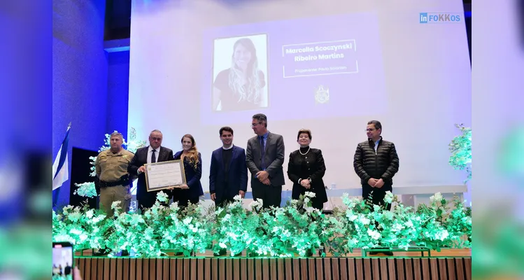 Confira imagens da cerimônia de entrega dos títulos de cidadania em PG