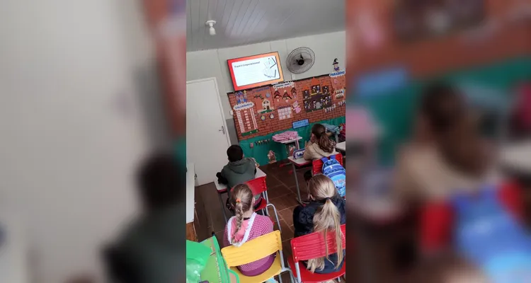 A partir do conteúdo do projeto, a classe desenvolveu estudos e atividades práticas.