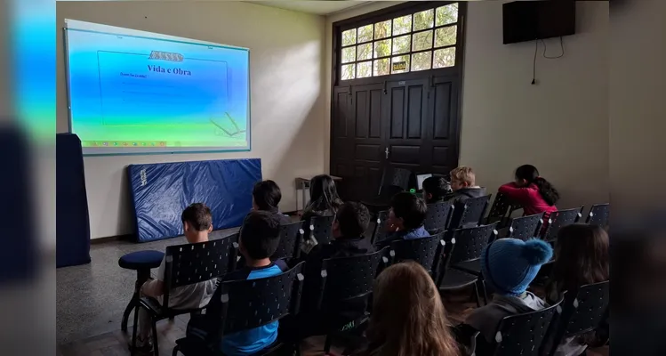 Diversas ferramentas pedagógicas auxiliaram a turma.