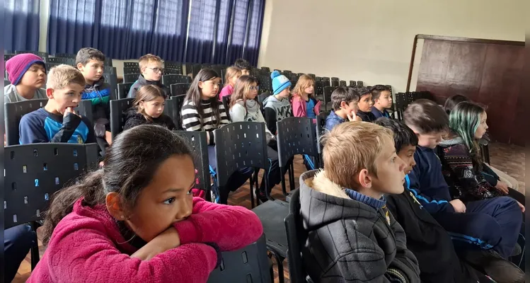 Diversas ferramentas pedagógicas auxiliaram a turma.