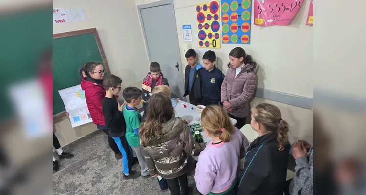 Posteriormente, os alunos elaboraram cartazes e folders e realizaram apresentações aos demais colegas do terceiro e quarto ano da escola.