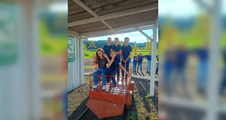 A dinâmica propiciou a conclusão dos estudos realizados pelos alunos ao longo do semestre.