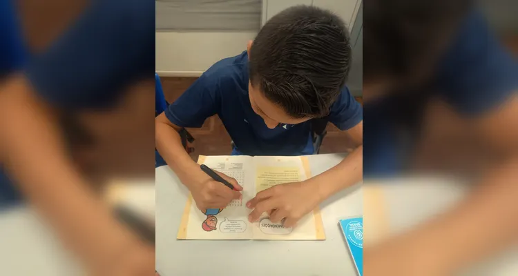 A dinâmica propiciou a conclusão dos estudos realizados pelos alunos ao longo do semestre.
