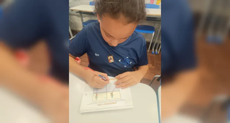 A dinâmica propiciou a conclusão dos estudos realizados pelos alunos ao longo do semestre.