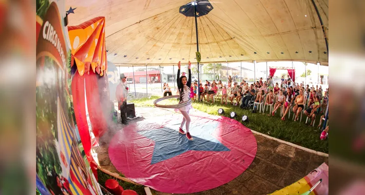 'Circo da Cidade' inicia apresentações gratuitas no mês de julho em PG