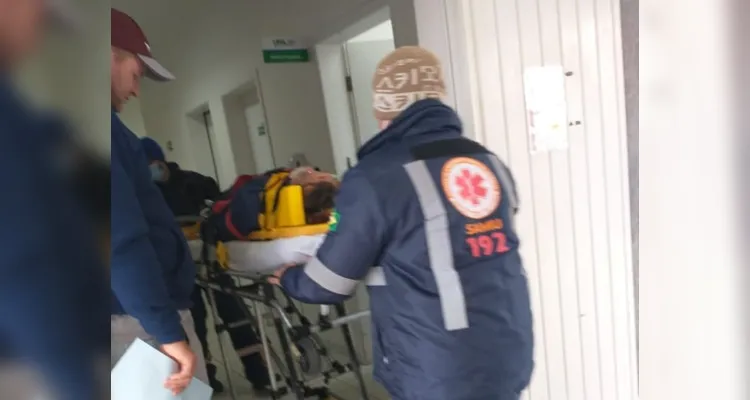 Equipes do Samu encaminharam as vítimas para a UPA Santa Paula.