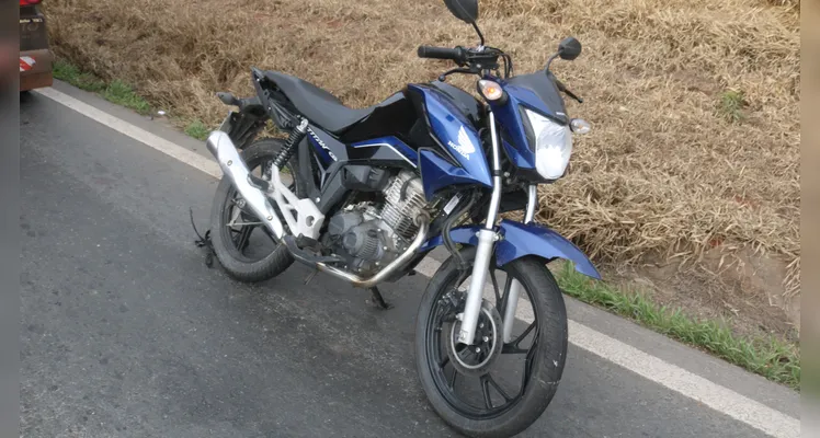 Motociclista fica gravemente ferido em acidente na BR-376
