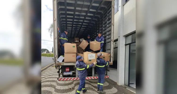 Os itens serão distribuídos para as famílias em vulnerabilidade social em Ponta Grossa.