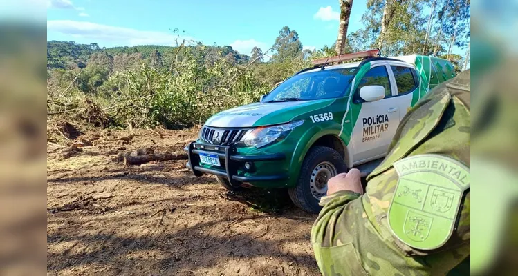 Polícia Ambiental combate pesca ilegal e desmatamento nos Campos Gerais