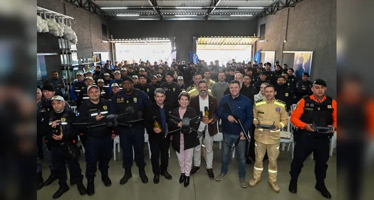 Prefeitura de PG adquire drones e armamentos menos letais
