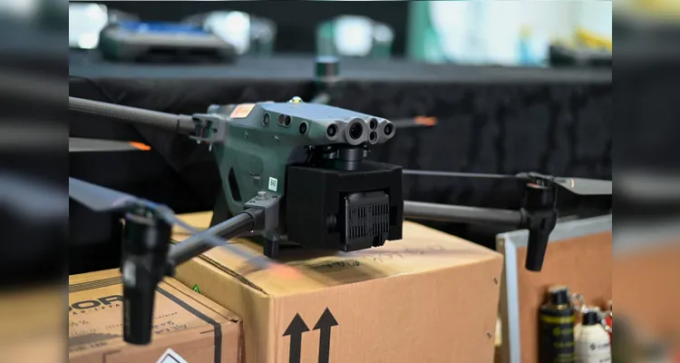 Prefeitura de PG adquire drones e armamentos menos letais
