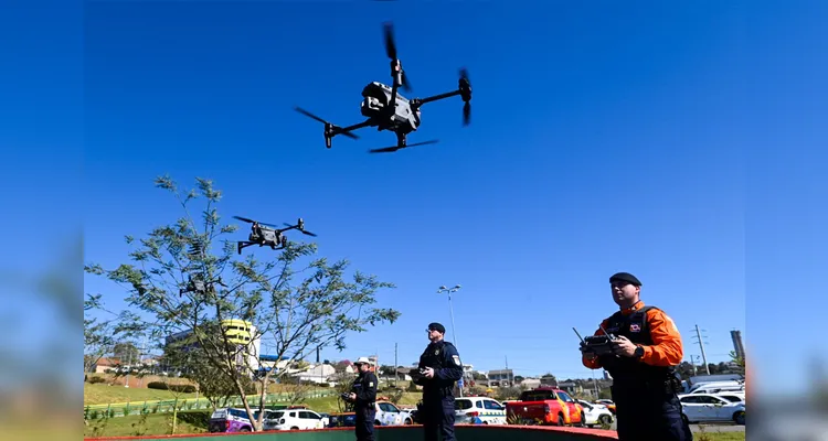 Prefeitura de PG adquire drones e armamentos menos letais