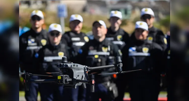 Prefeitura de PG adquire drones e armamentos menos letais