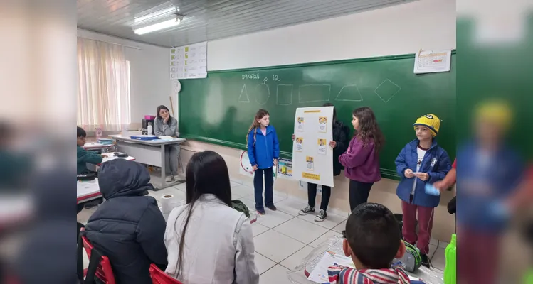 Estudantes puderam imergir no tema e compartilhar informações em outras classes.