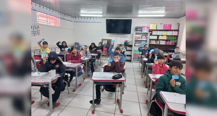 Estudantes puderam imergir no tema e compartilhar informações em outras classes.