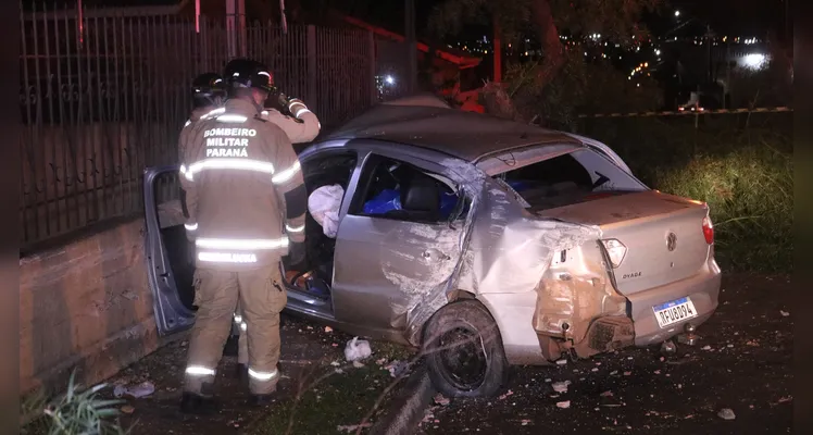 Acidente termina em morte na Palmeirinha, em PG