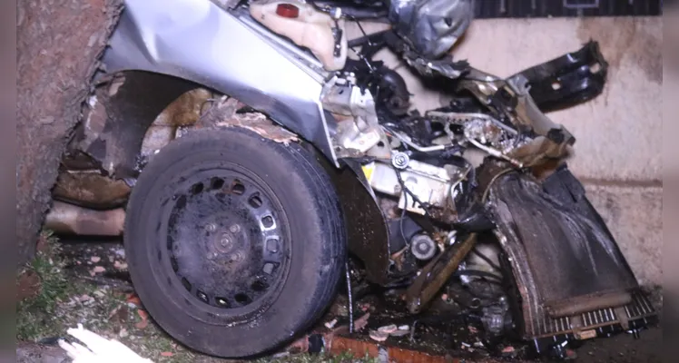 Acidente termina em morte na Palmeirinha, em PG