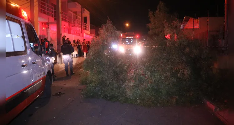 Acidente termina em morte na Palmeirinha, em PG