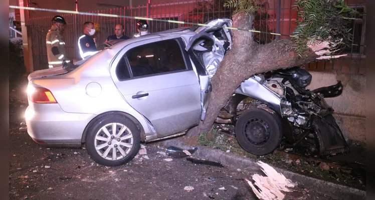 Acidente termina em morte na Palmeirinha, em PG