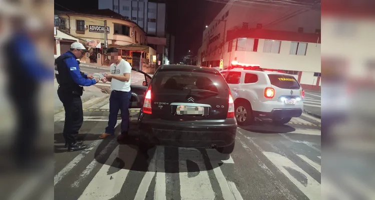 Ação preventiva identifica embriaguez em condutor