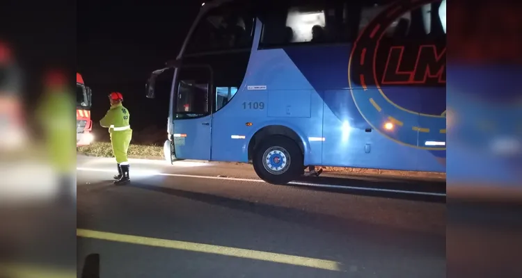 Homem morre atropelado ao tentar salvar filha na PR-151 em Jaguariaíva