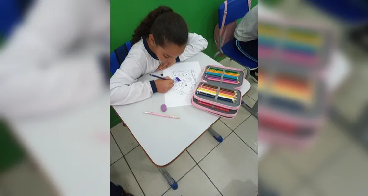 Confira a série de registros da ampla dinâmica com os educandos.