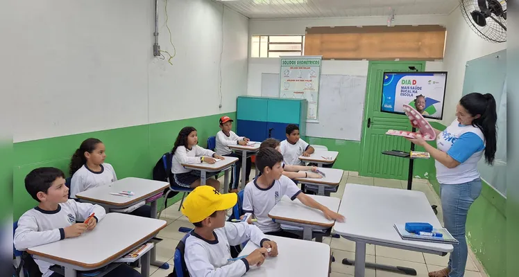 Confira a série de registros da ampla dinâmica com os educandos.