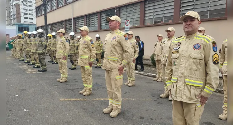 2º Batalhão de Bombeiros Militar celebra aniversário de 86 anos em PG