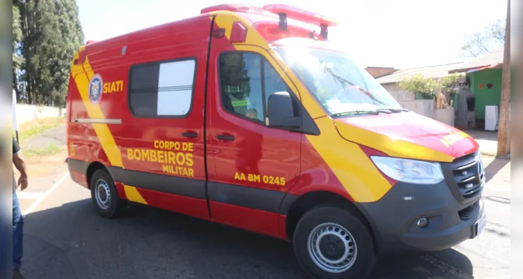 Acidente entre carro e moto deixa um homem ferido em PG