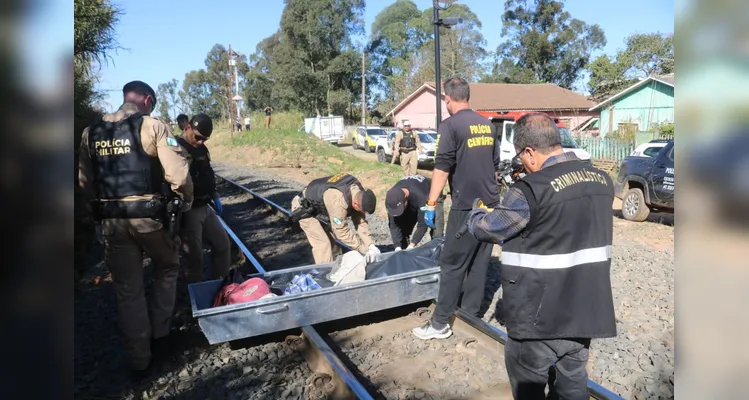 Imagens revelam local que cadáver foi encontrado em PG