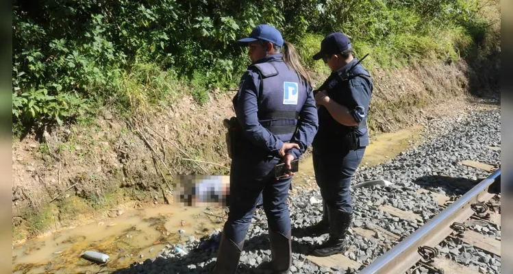 Imagens revelam local que cadáver foi encontrado em PG