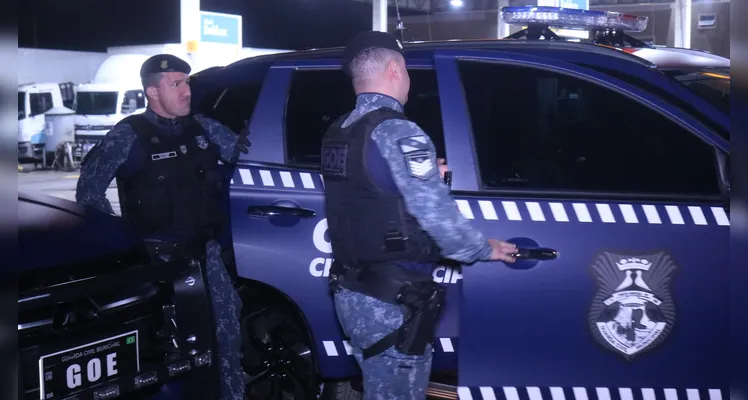 Briga de suposto caso extraconjugal mobiliza Guarda Civil em posto de gasolina em PG