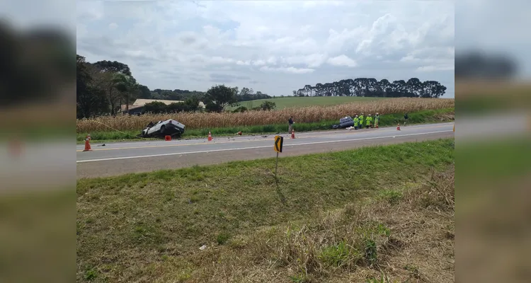 Colisão com morte é registrada na BR-487, sentido Ipiranga