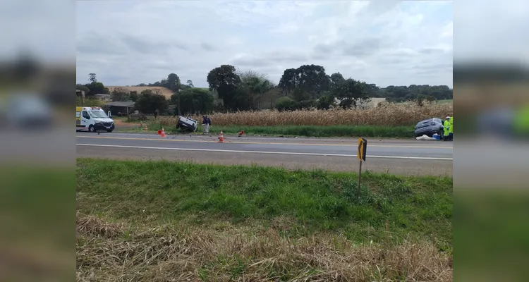 Colisão com morte é registrada na BR-487, sentido Ipiranga