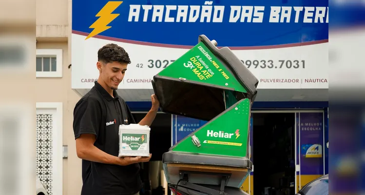 Desde 2022, o Atacadão das Baterias se consolida como uma empresa familiar em PG